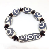 Elastic Agate Bracelet for Men and Women