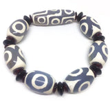 Elastic Agate Bracelet for Men and Women