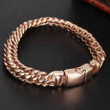 Double Bracelet Bangle Mens Chain Bracelet
