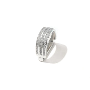 Men Zip Tie Ring TIe Clip Wedding Tie Ring Gift For Men