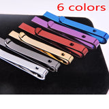 6 Colors Skinny Tie Clip for Men Formal Necktie Wedding