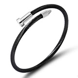 Men's Stainless Steel Bracelet & Ring Set Hot Charm Jewelry