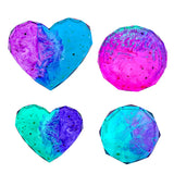 Diamond Edge Round Tray Silicone Mold UV Epoxy Crystal Coaster Resin Casting Mol