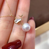 Dolphin 925 Sterling Silver Pendant Mounts for Pearls Beads Stones
