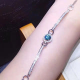 Green Moissan Diamond Bracelet - Elegant Jewelry Accessory