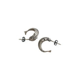 925 Silver Koi Fish Ghost Earrings