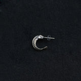 925 Sterling Silver Koi Fish Ghost Earrings