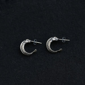 925 Sterling Silver Koi Fish Ghost Earrings