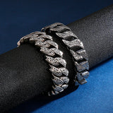 Retro Patterned Bracelet Men's Punk Rock Hip-hop