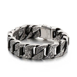 Retro Patterned Bracelet Men's Punk Rock Hip-hop
