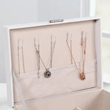 Double-Layer Velvet Jewelry Box European Jewelry Storage Box