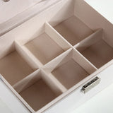 Double-Layer Velvet Jewelry Box European Jewelry Storage Box
