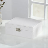 Double-Layer Velvet Jewelry Box European Jewelry Storage Box