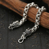 Silver Bracelet Men Retro Personalized Jewelry