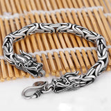 Men's Bracelet Rough Retro Pingan Pattern Personalized Jewelry