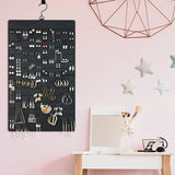 Double Sided Jewelry Organizer Earrings Necklaces Bracelet