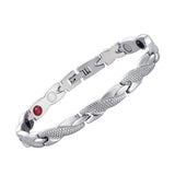 Dragon Pattern Magnetic Bracelet for Women Power Therapy Magnets Bangles