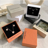Jewelry Box with PE Membrane Suspension for Ring Earrings Bracelet Necklace