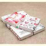 Vintage Dreamcatcher/Marble Pattern Wedding/Candy Box 12boxes+12cards