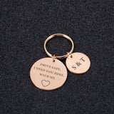 Personalized Drive Safe Keyring with Name Engraving