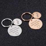 Personalized Drive Safe Keyring with Name Engraving