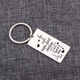 Driver Keychain Be safe...wear your seatbelt Keyring