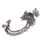 Punk Crystal Gem Ear Cuff Earring