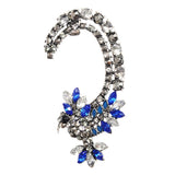Punk Crystal Gem Ear Cuff Earring