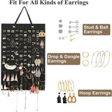 Earring Hanging Wall Mount Organizer Hanger Display Jewelry Holder