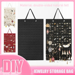 Earring Organizer Hanger Wall Mount Earrings Display Hanging Jewelry Organizer