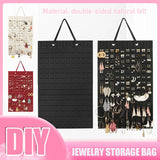 Earring Organizer Hanger Wall Mount Earrings Display Hanging Jewelry Organizer