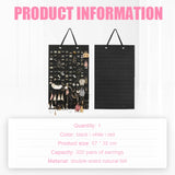 Earring Organizer Hanger Wall Mount Earrings Display Hanging Jewelry Organizer