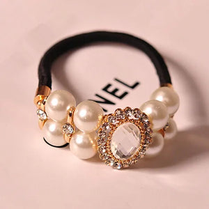 Korea Style Hair Accessories Pearls Rhinestone Hairbands