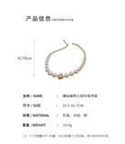 European Pearl Beads Necklace Queen Princess Wedding Pendant Jewelry
