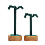 Wooden T-Shape Jewelry Display Stand for Earrings Ring