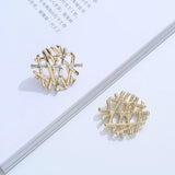 Flower Stud Earrings for Women Girls Party Jewelry