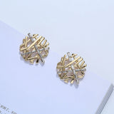 Flower Stud Earrings for Women Girls Party Jewelry
