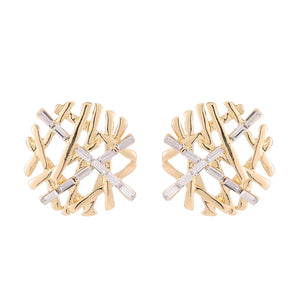Flower Stud Earrings for Women Girls Party Jewelry
