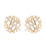 Flower Stud Earrings for Women Girls Party Jewelry