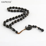 Copal Bead Bracelet 33 Beads Muslim Allah Beads Men's