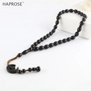 Copal Bead Bracelet 33 Beads Muslim Allah Beads Men's