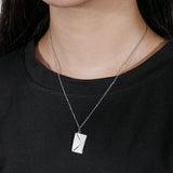 Envelope Locket Necklace Love You Secret Message Pendant