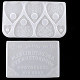 Psychic Needle Board Silicone Jewelry Mold Triangle Love Pendant Mold