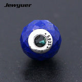 925 Silver PEACE Charms Beads for Thin Bracelets DIY