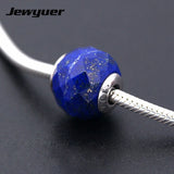 925 Silver PEACE Charms Beads for Thin Bracelets DIY