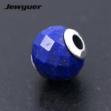 925 Silver PEACE Charms Beads for Thin Bracelets DIY