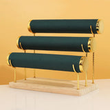 3-layer Wooden Base Bracelet Display Stand