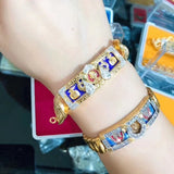 Retro Buddha Bracelet Ethnic Style Jewelry