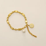 Minimalist Metal Bracelet Jewelry For Women Wedding Party Gift