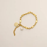 Minimalist Metal Bracelet Jewelry For Women Wedding Party Gift